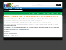 Tablet Screenshot of fr.euabc.com