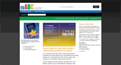 Desktop Screenshot of en.euabc.com