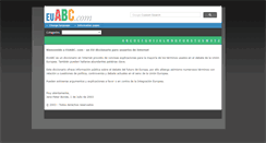 Desktop Screenshot of es.euabc.com
