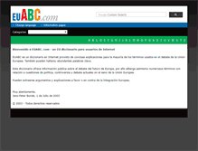Tablet Screenshot of es.euabc.com